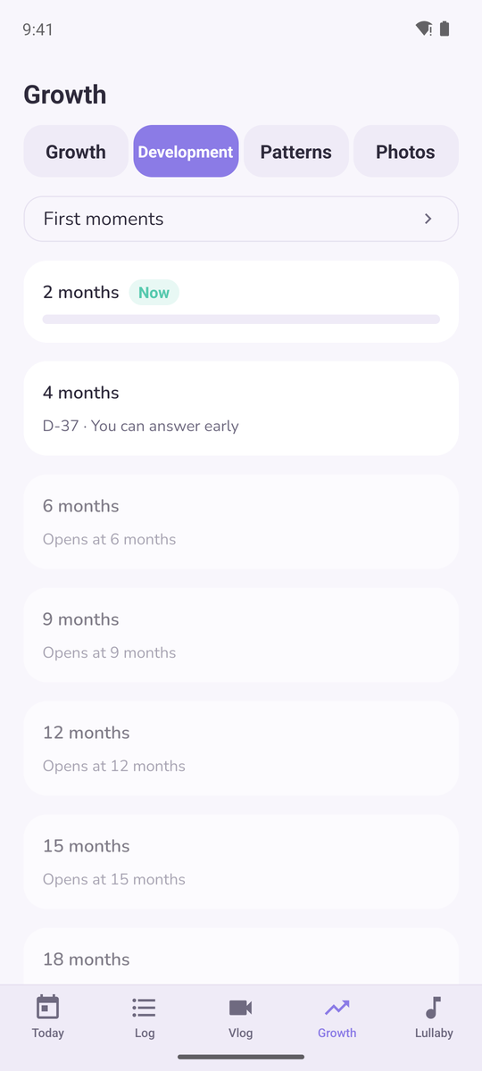 Development checks