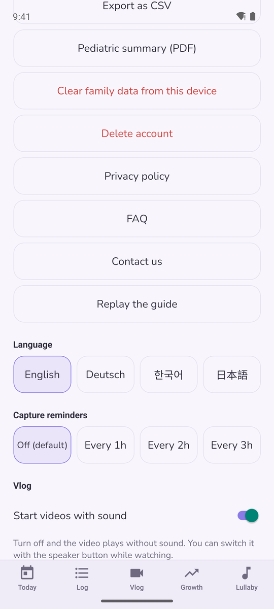 Offline, and in four languages